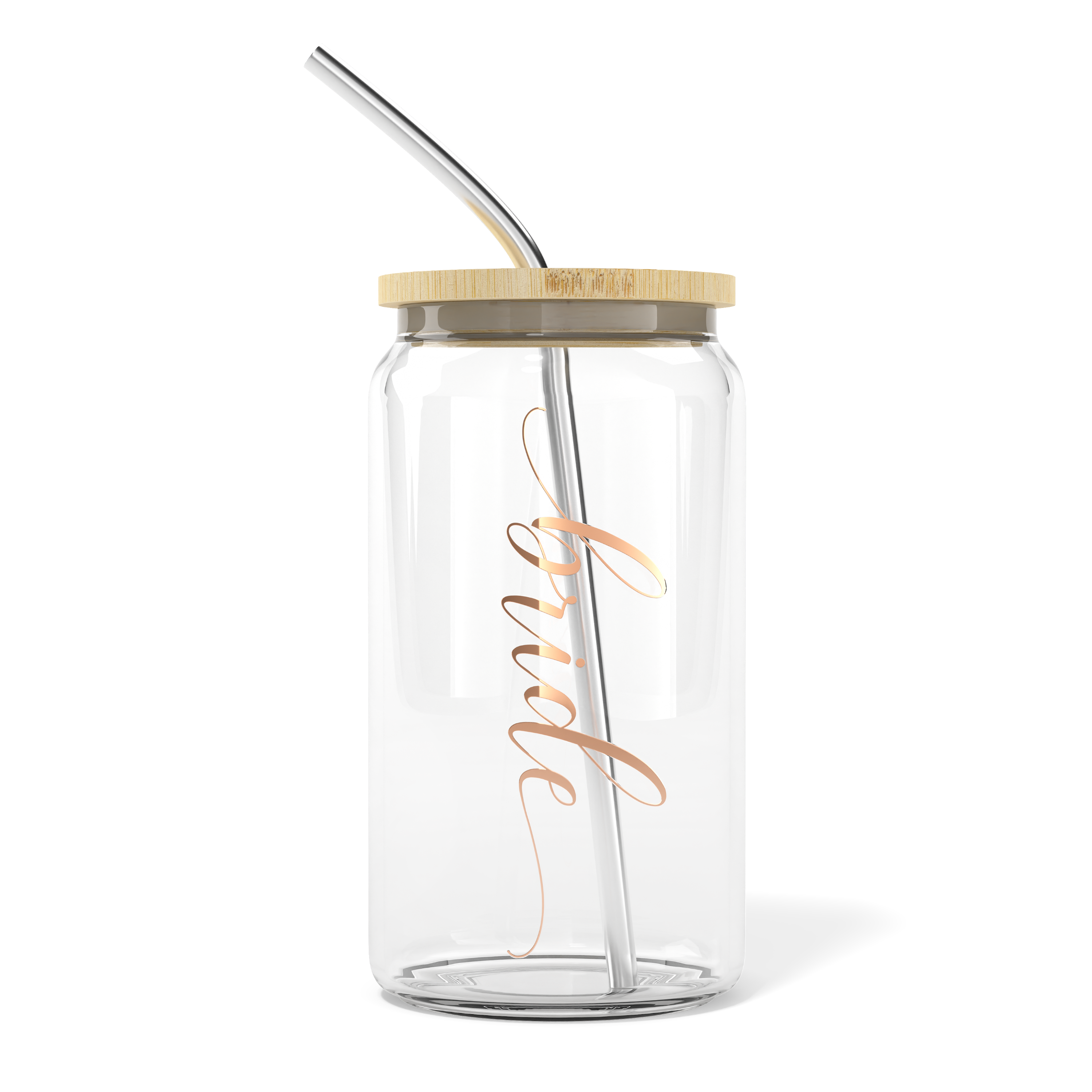 Order online Bride to Be Iced Coffee Cup with Bamboo Lids and